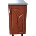 Corp inferior cu 1 Usa Dreapta Zebra, Wenge/MDF Cedru Frunza, blat Beton 40 x 85 x 60